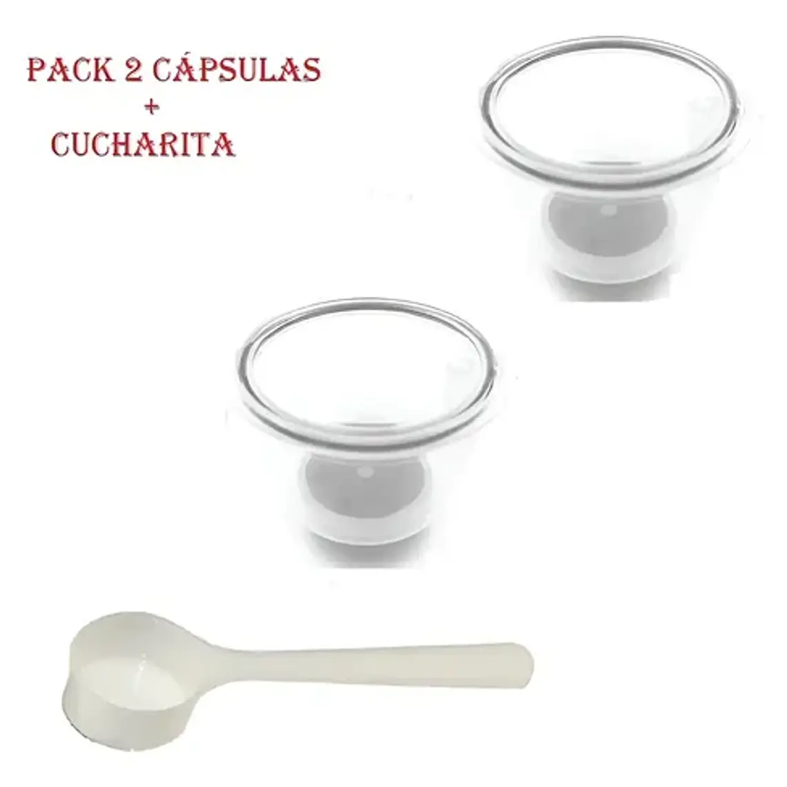 Capsulas Reutilizables P/ Dolce Gusto 2+ Cucharita Santiago 35
