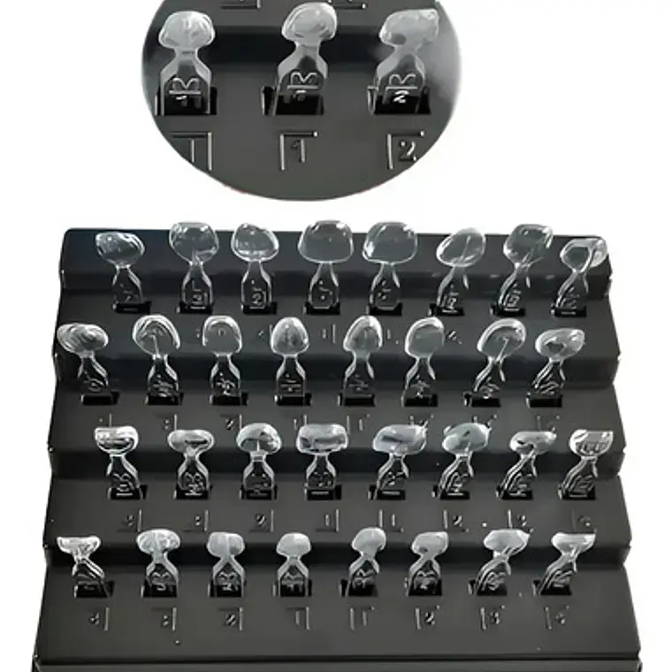 Moldes P/ Carillas Directas Veneer Set 32u Composite Calidad 1