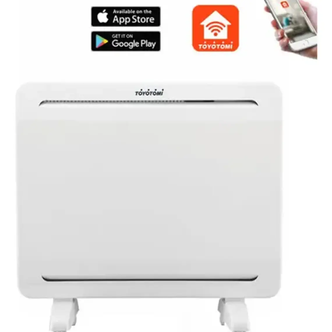Convector Toyotomi Eléctrico Ce-1072w /wifi 1000 Watts 2