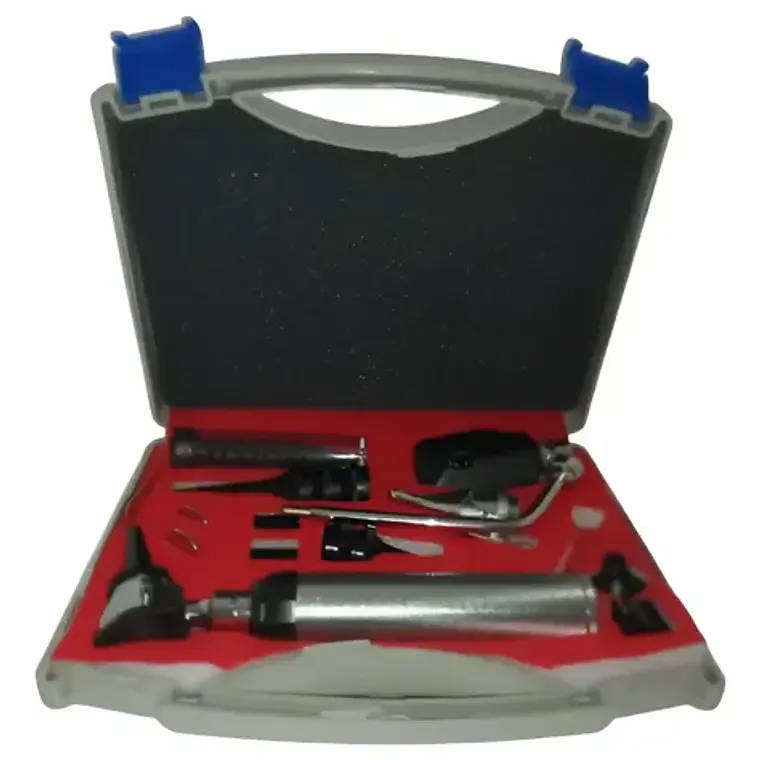 Set Xl Otoscopio Oftalmoscopio Rinoscopio Pacard Maletín 1