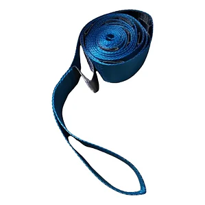 Banda Resistencia Rígida Firme Niveles Pilates Yoga Fuerza Azul