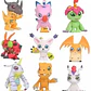 Figura Digimon - Set 9 Digimon Despacho Express - Miniatura 1