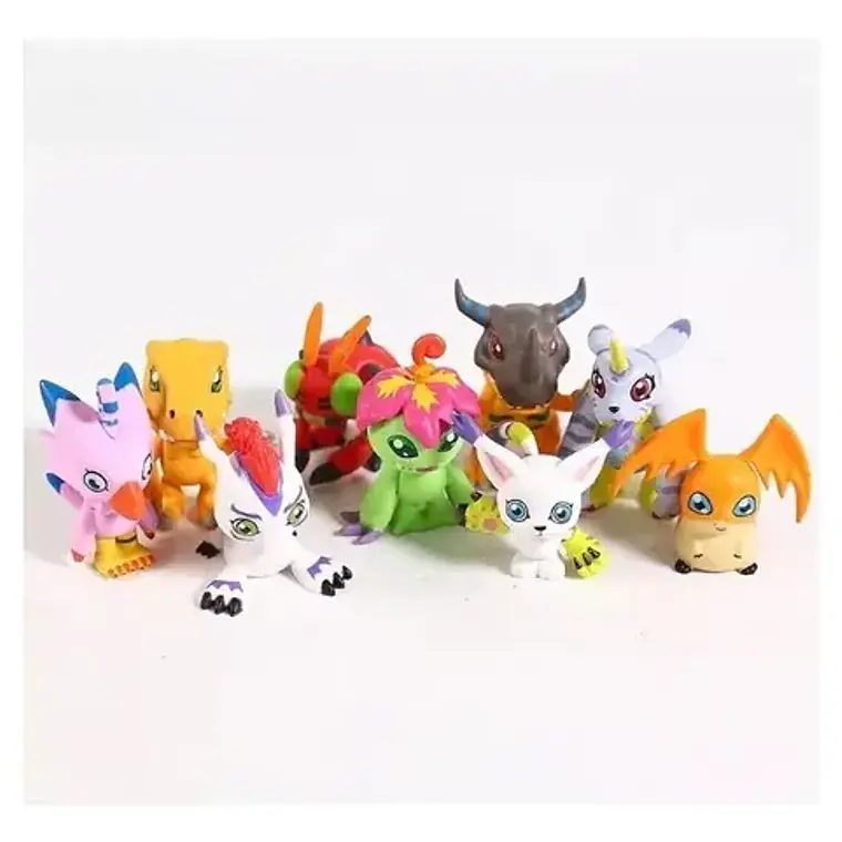 Figura Digimon - Set 9 Digimon Despacho Express 3