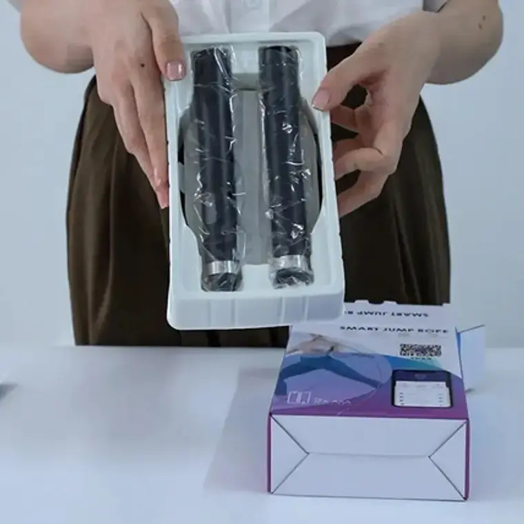 Cuerda Saltar Inteligente Única Usb Registro App Caja Full  8