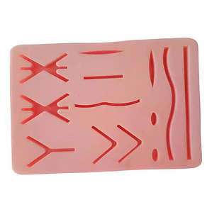 Almohadilla Práctica Sutura Medicina 18x12cm + Grande Caja