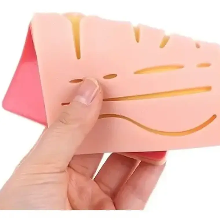 Almohadilla Práctica De Sutura Medicina Dental Lámina Full 4