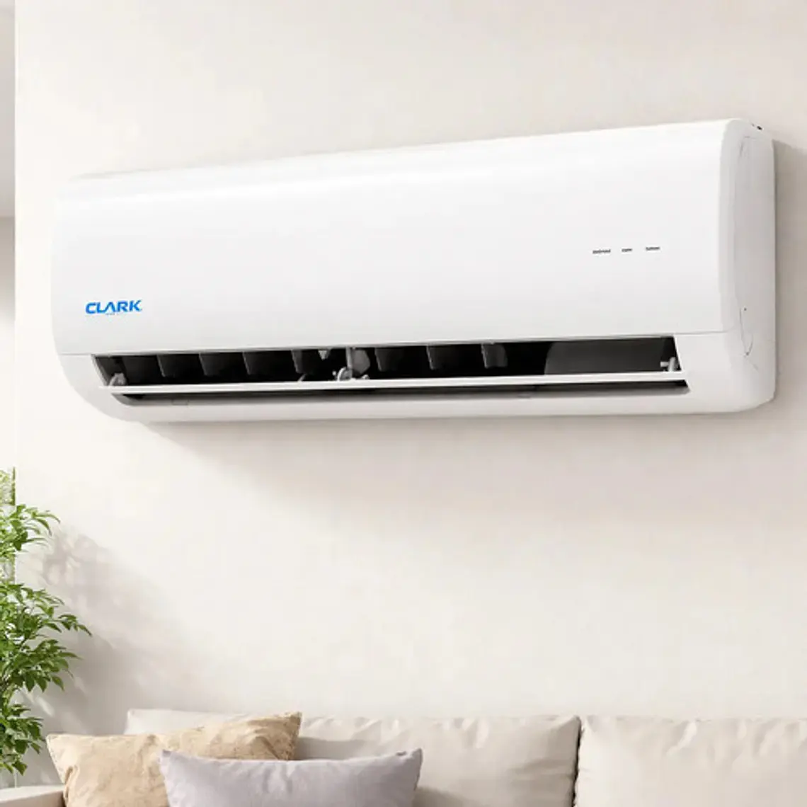 Aire Acondicionado Split Inverter Clark 12000 Btu Frío Calor Blanco 3