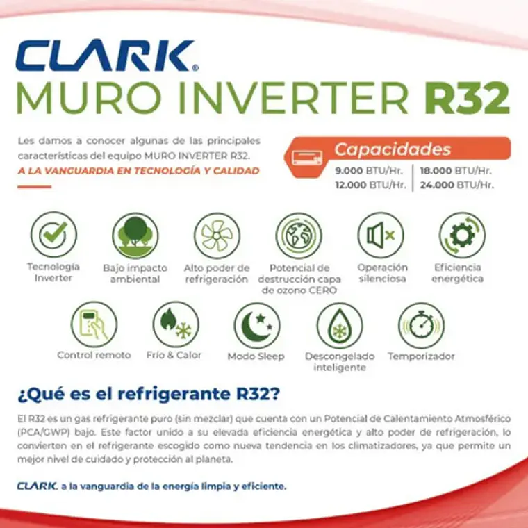 Aire Acondicionado Muro On/off 18.000 Btu Clark Instalado 4