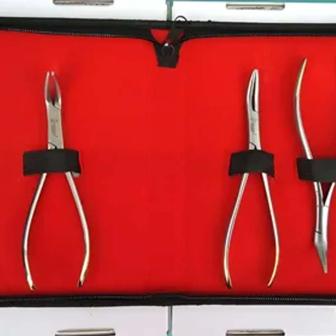Set 3 Forcep Extracción Raíces Dentales Premium Marca Pacard Extracción Raíces 2