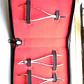 Set 3 Forcep Extracción Raíces Dentales Pacard Mango Dorado - Miniatura 2