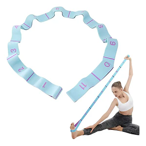 Banda Elástica Resistencia Única 11 Niveles Pilates Yoga  