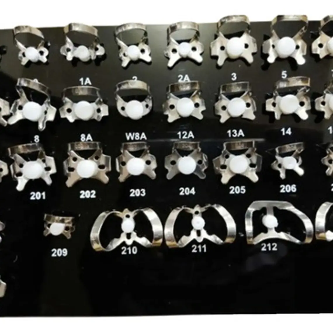 Set Xxl Clamp Dentales Acero Inoxidable Pacard Instruments 1