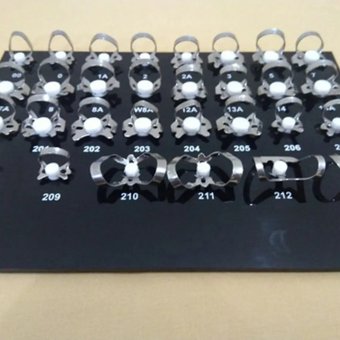 Set Xxl Clamp Dentales Acero Inoxidable Pacard Instruments 2