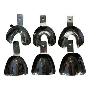  Set Xl Cubetas Metálicas Desdentado Total Tipo Rom Lock 