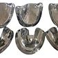  Set Xl Cubetas Metálicas Desdentado Total Tipo Rom Lock  - Miniatura 3