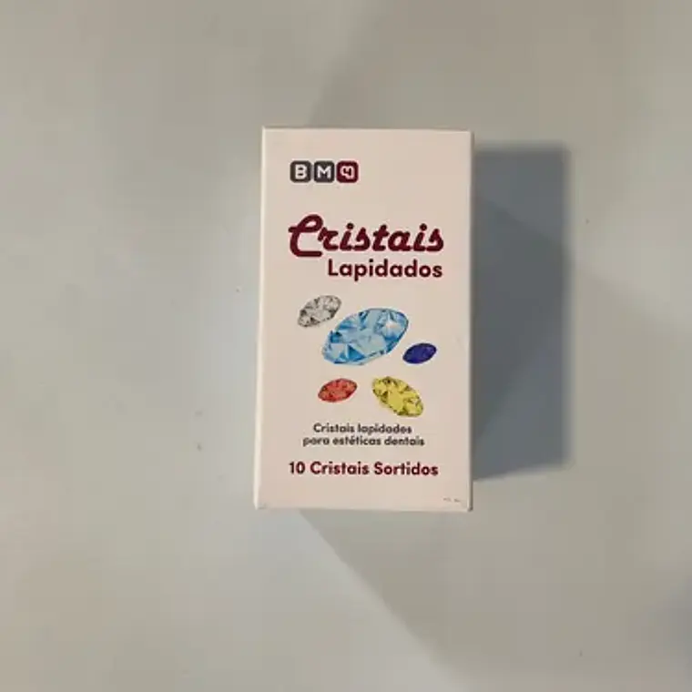 Piercing Dental Cristales Lapidados Set 10 Unidades Colores 3