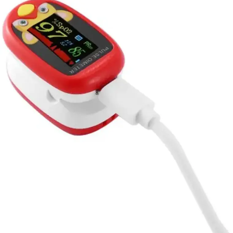 Oximetro De Pulso Usb Pediátrico Saturómetro Recargable Full 19