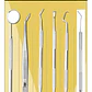 Set Xl Examen Dental 6 Piezas Espejo Pinza Sonda Y Más - Miniatura 1