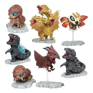 Figura Godzilla - Set De 7 Kaijus Despacho Express