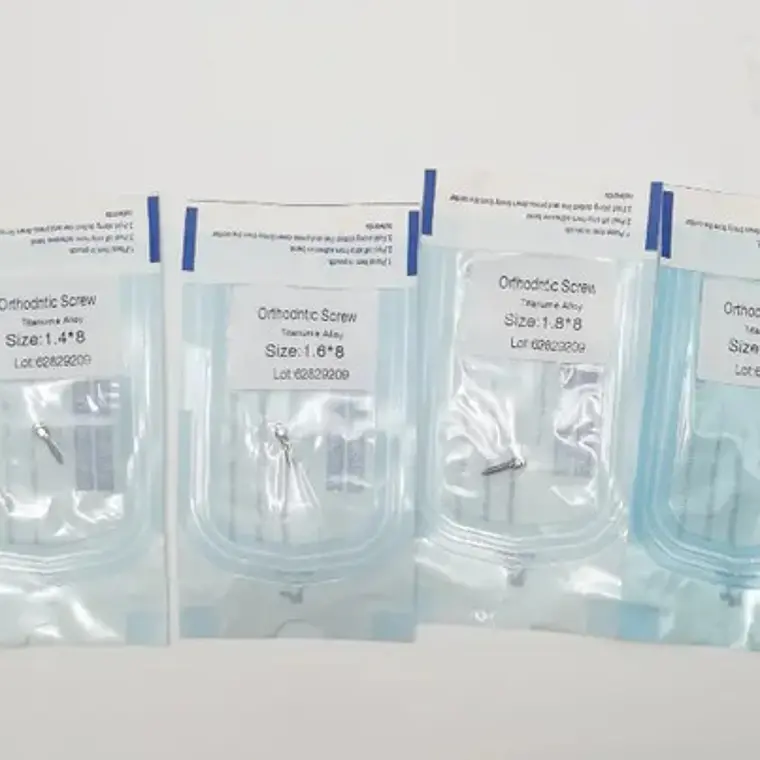 Pack 5 Microtornillos Ortodoncia - Implante - Dental Anclaje 28