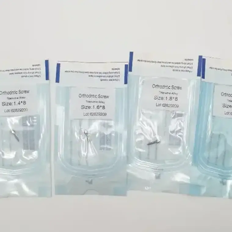 Pack 5 Microtornillos Ortodoncia - Implante - Dental Anclaje 48