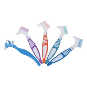 Pack 10 Cepillos Para Prótesis Dental Calidad Pacard Doble