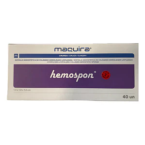 Gelitas Hemospon Dental Maquira Set 40 Unidades Calidad