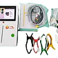Electrocardiógrafo Profesional 6 Canales Táctil Color 12 Der - Miniatura 3
