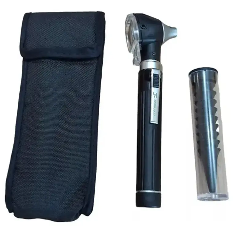 Otoscopio Led Optica +10 Conos Medico Reflejo Examen Colores 8