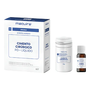 Cemento Quirúrgico Kit Polvo + Líquido Original Maquira