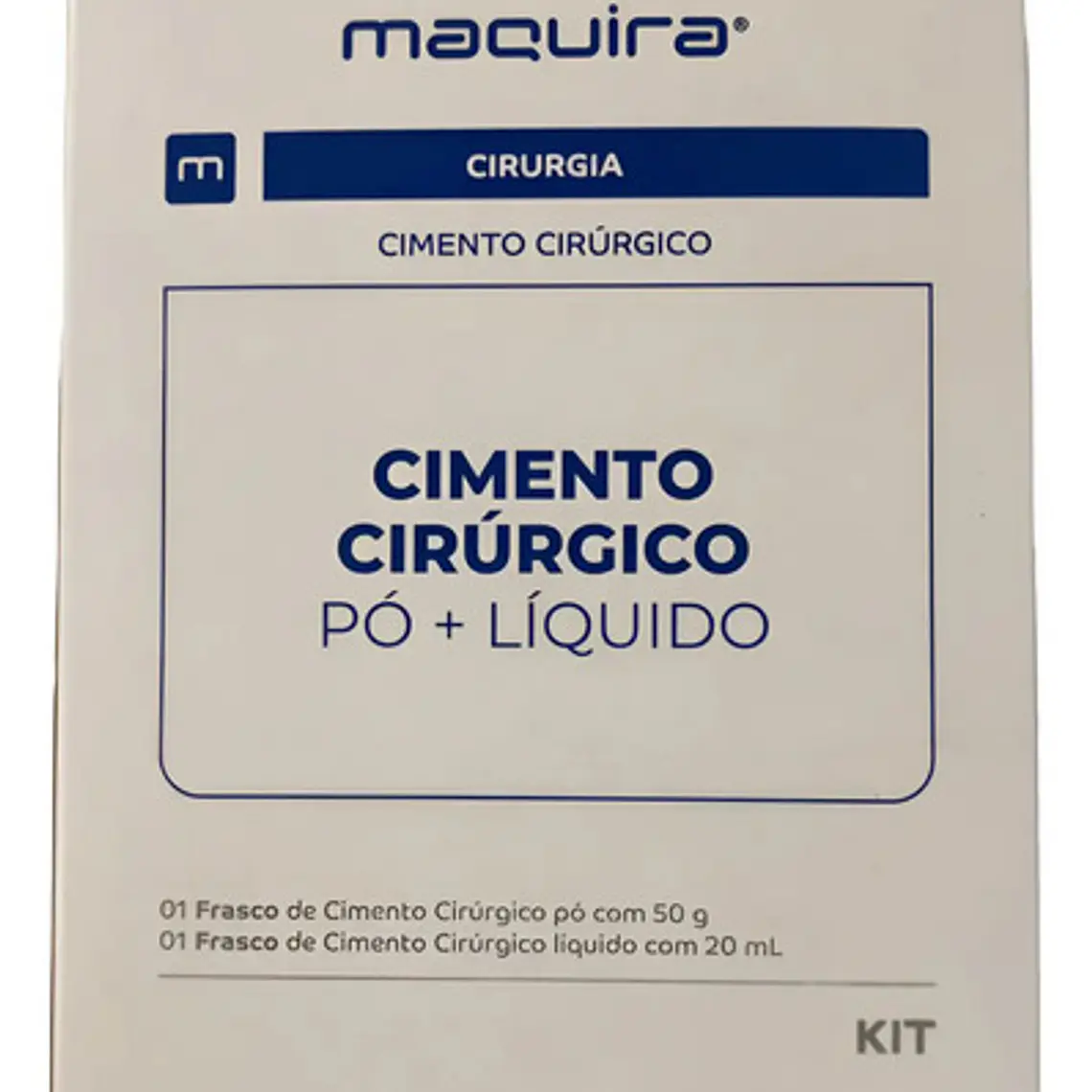 Cemento Quirúrgico Kit Polvo + Líquido Original Maquira 2