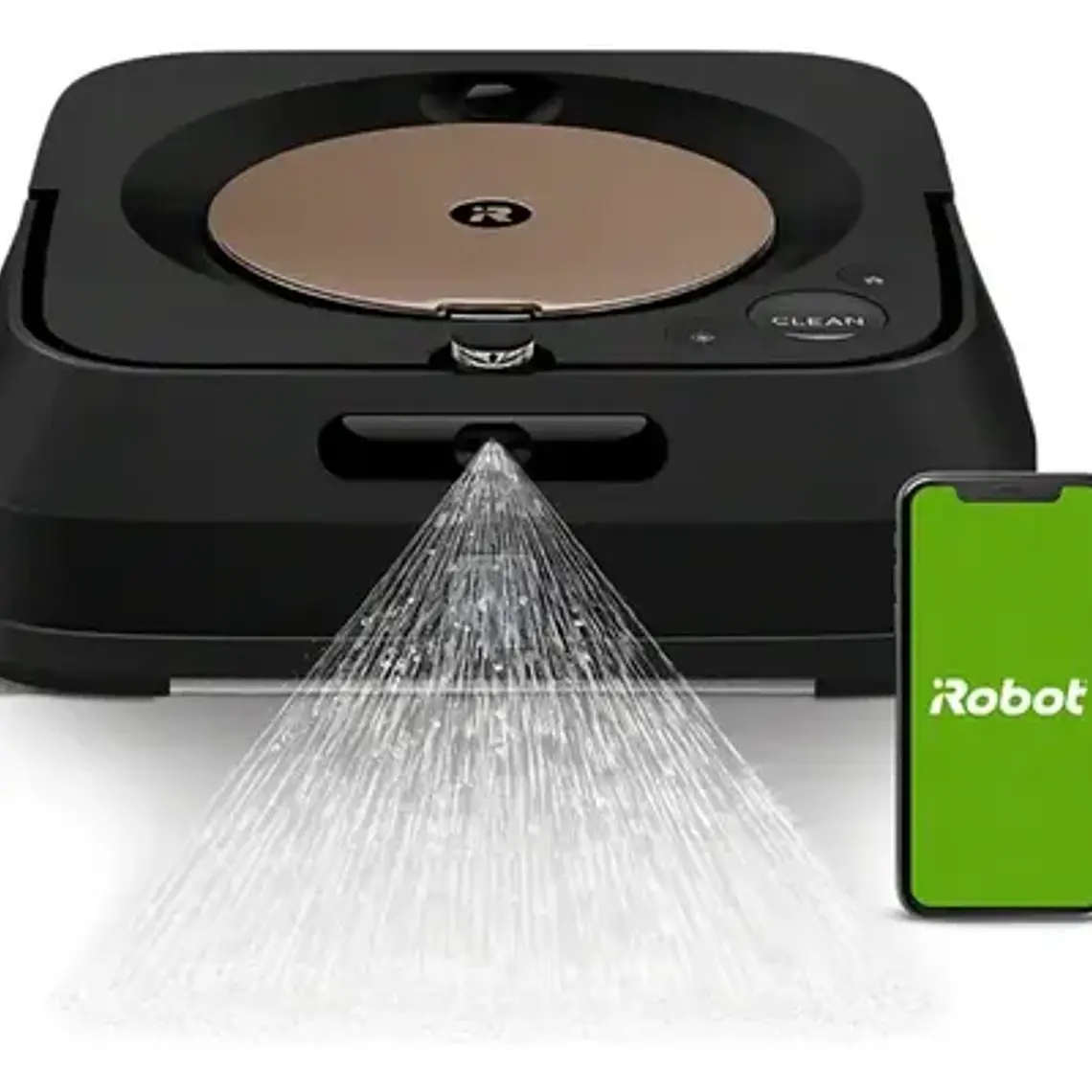 Aspiradora Robot Irobot Braava Jet M6 Negra Negro 1