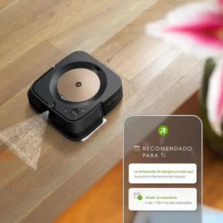 Aspiradora Robot Irobot Braava Jet M6 Negra Negro 7