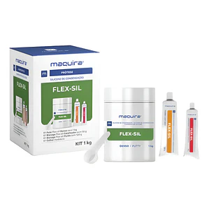 Kit Silicona Condensación Impresión Flex-sil 1kg Maquira