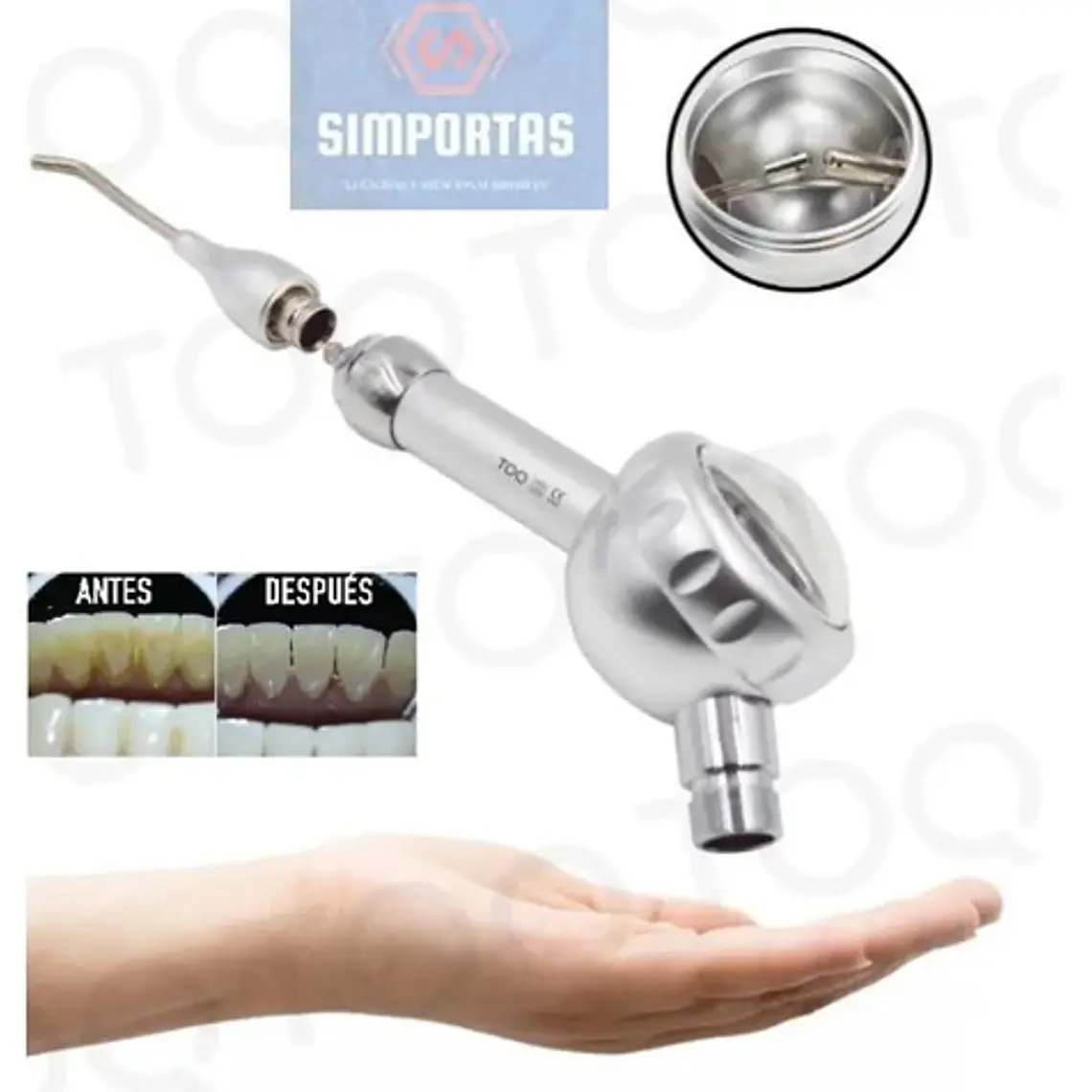 Pulverizador Dental Est. Prophy Jet Original Pacard El Mejor 5