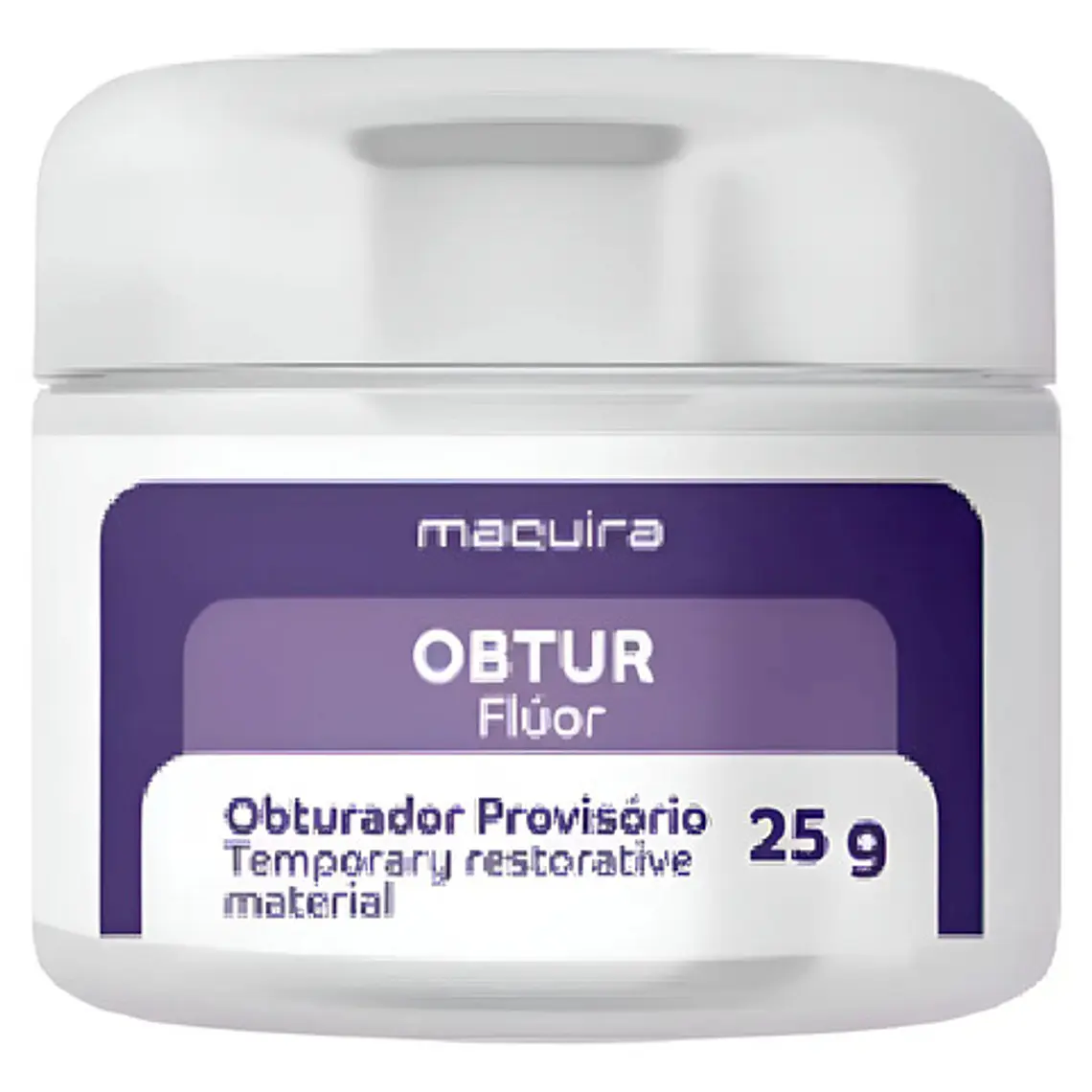Cemento Provisorio Obtur Con Fluor Restaurado Maquira 25g 1