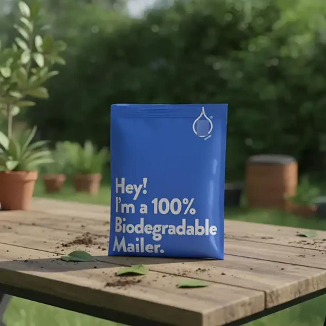 50 Bolsas Courier 33x26cm Compostable Despacho Express 6