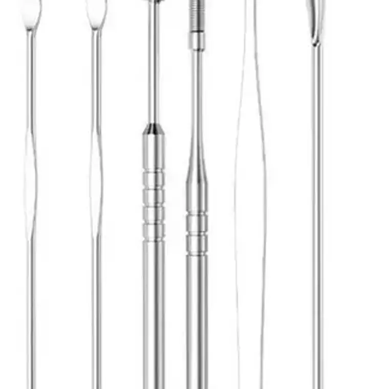 Set Herramientas X 6 Para Remoción Cerumen Oídos Santiago 5