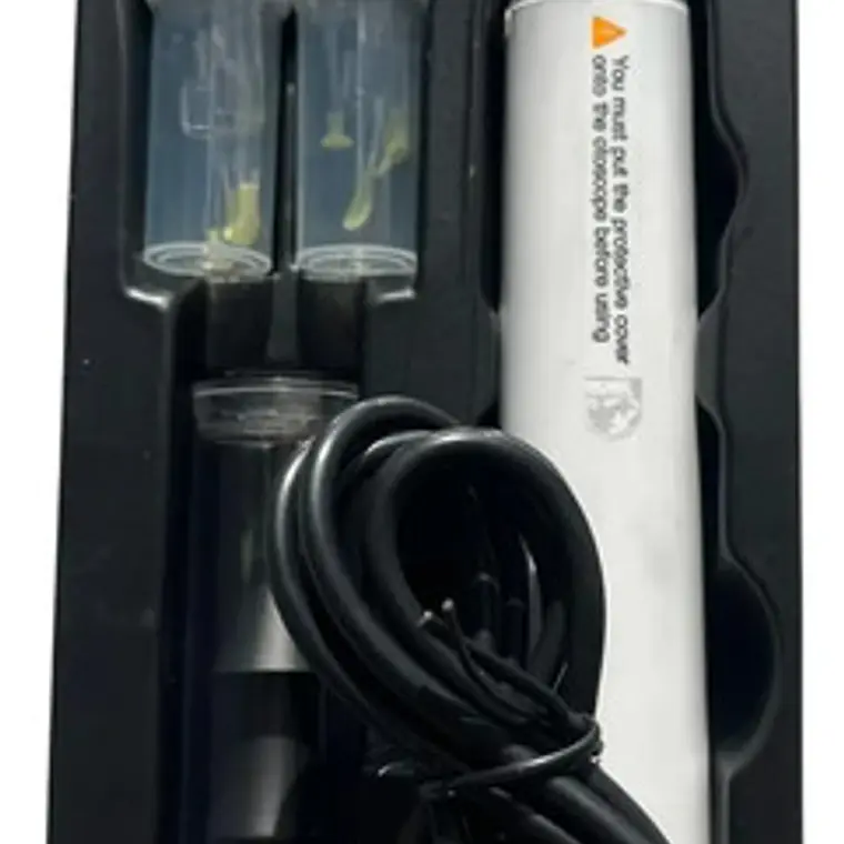 Otoscopio Inalámbrico Wifi Cámara Oído Luz Led Recargable Color Blanco 3