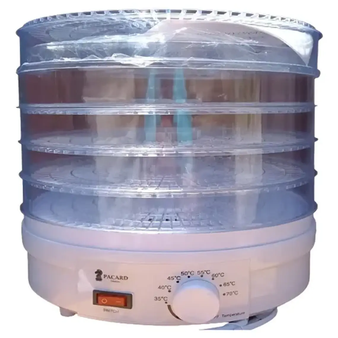 Deshidratador De Alimentos Pacard Deshidratador Blanco 1