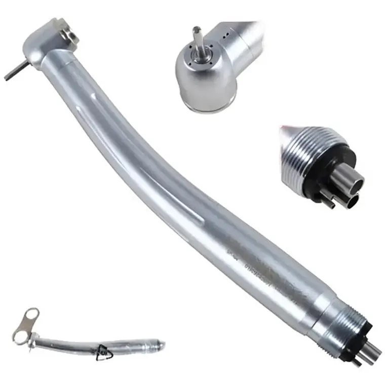 Turbina Dental Push Midwest Pacard Plateado 10