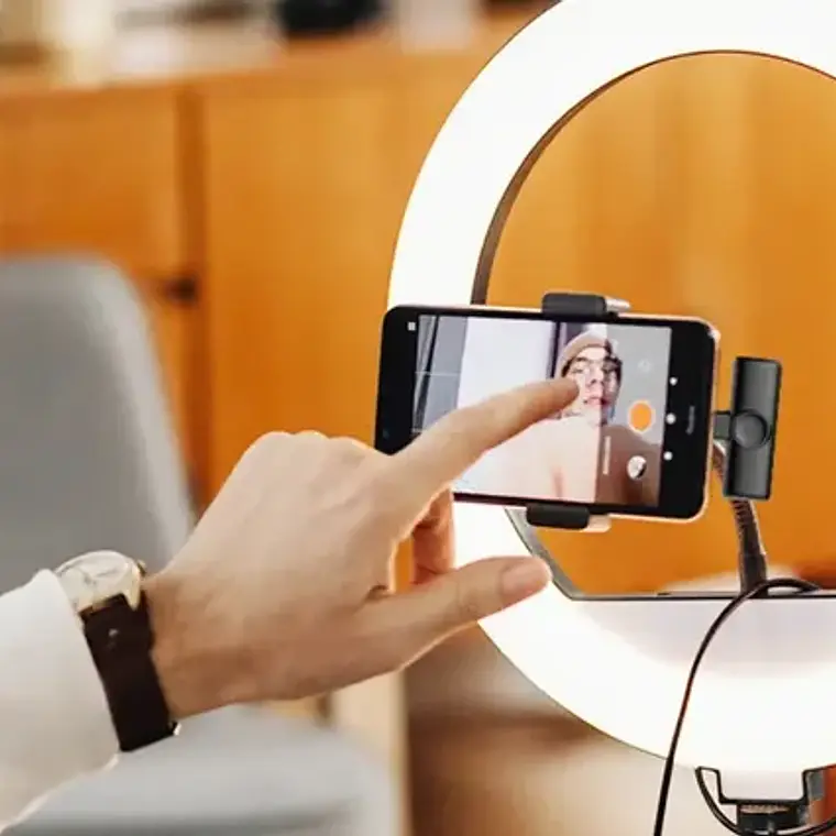 Micrófono Inalámbrico Celular iPhone O Android Calidad K2 4
