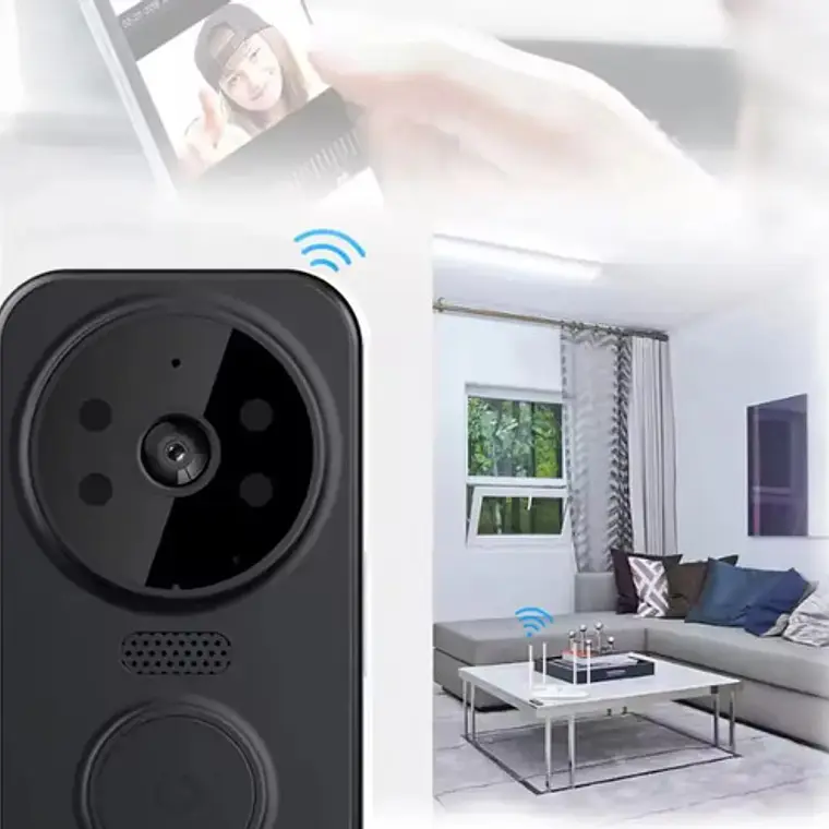 Timbre Cámara Wifi Tuya Seguridad Video Inalámbric Smartlife 8