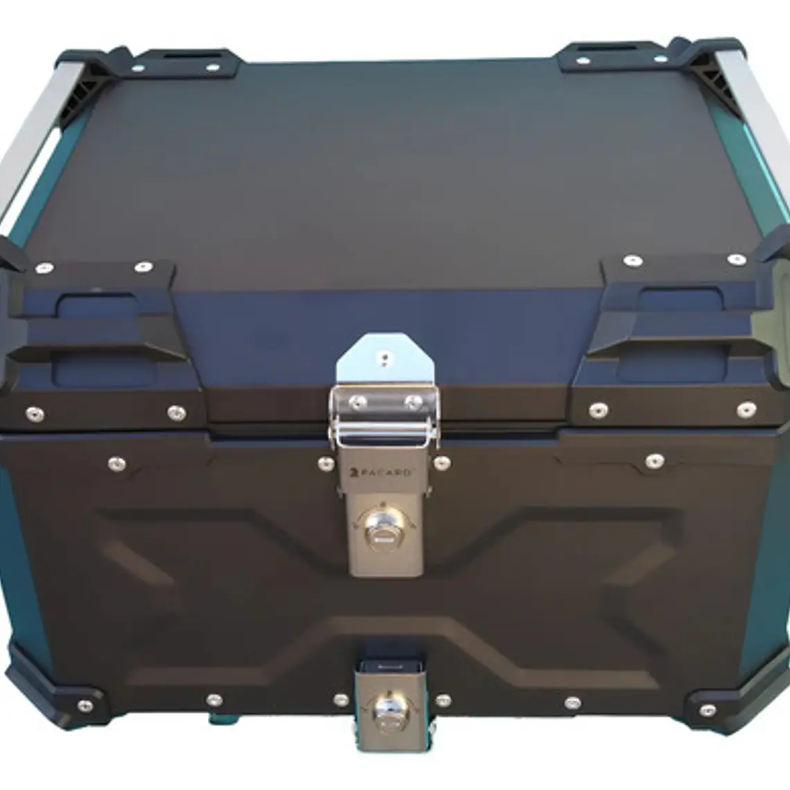 Maleta Top Case Aluminio Moto 55 L, Black X-series Calidad 5