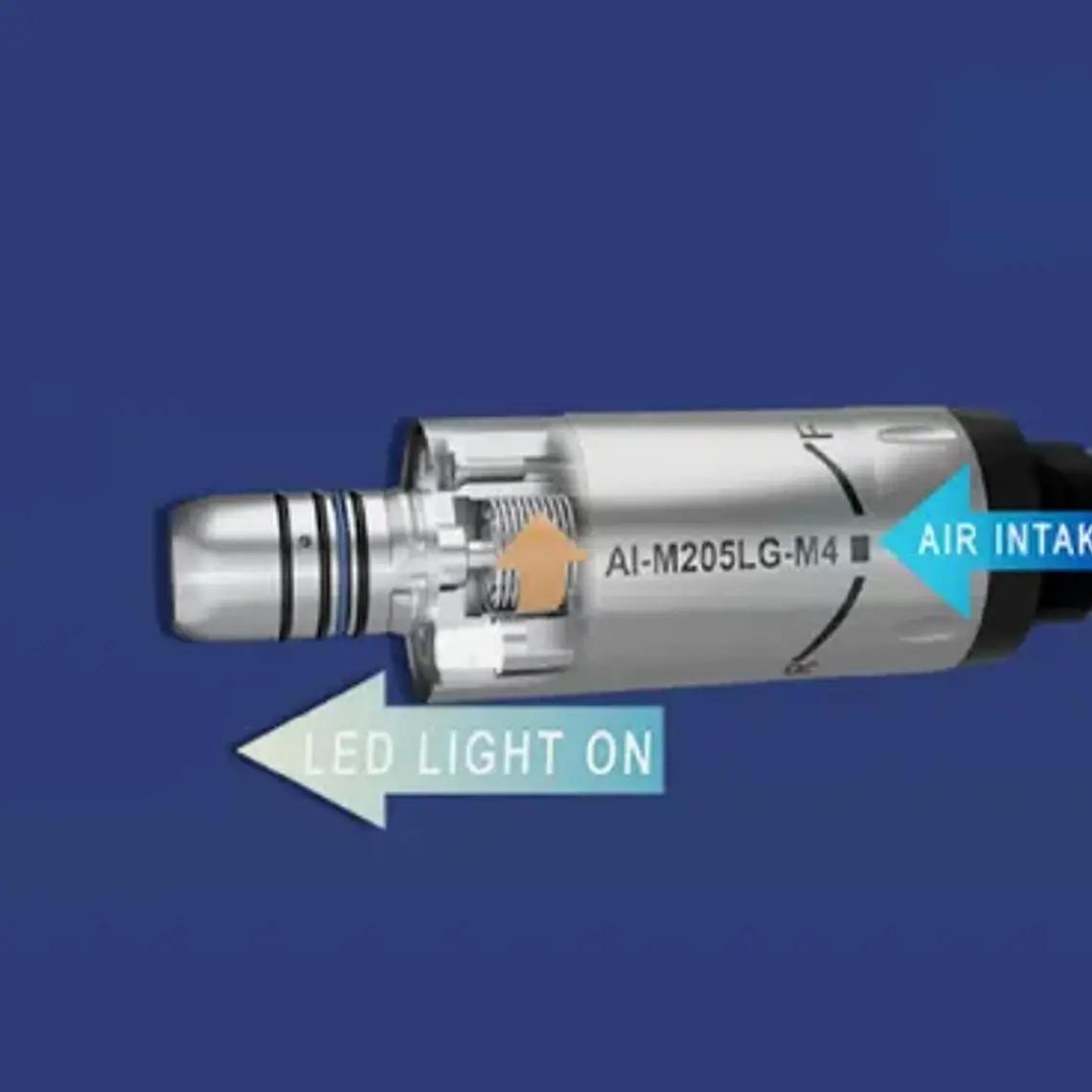 Micromotor Dental Único Led Autogenerado Calidad Low Speed 5