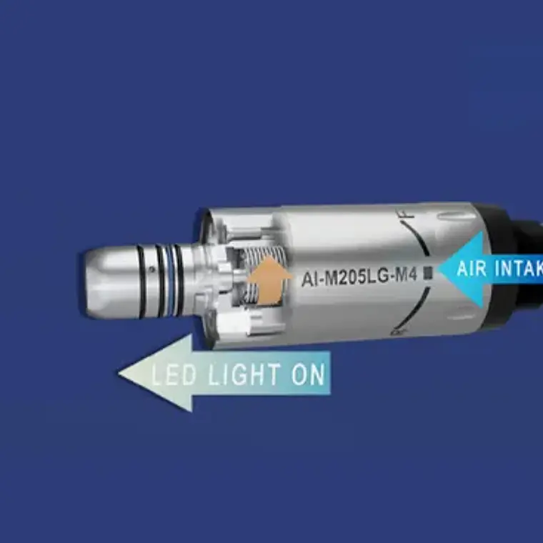 Micromotor Dental Único Led Autogenerado Calidad Low Speed 5