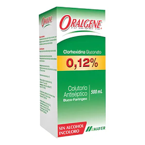Enjuague Bucal Dental Antiséptico Colutorio Menta 500ml