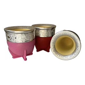 Mate Imperial De Símil-cuero Vegano Interior Pvc Traído Arg.