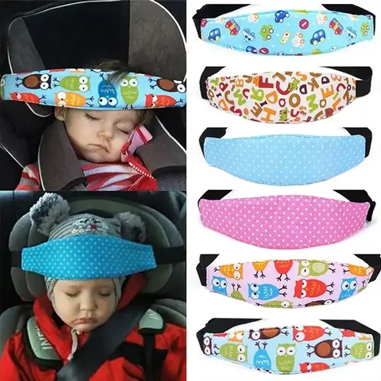 Banda Soporte Cabeza Auto Niños Bebés Modelos Santiago 6