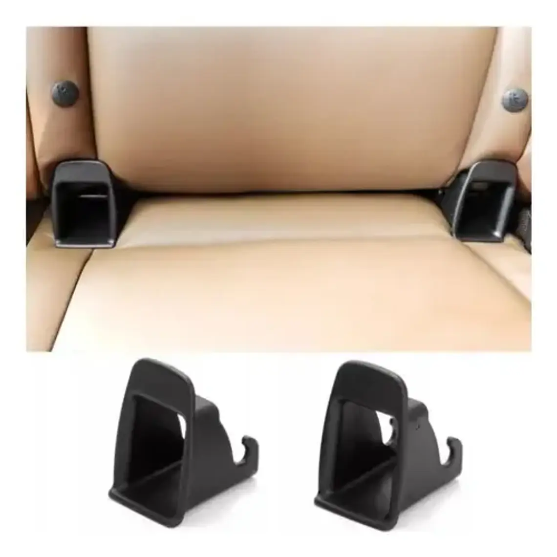 Guías Seguridad Para Sistema Isofix Sillas Autos Bebe/niño   3